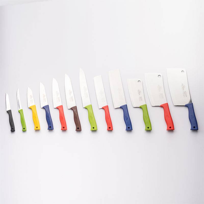 JM512 Colour Handle Small Knife With Cover 41/2"