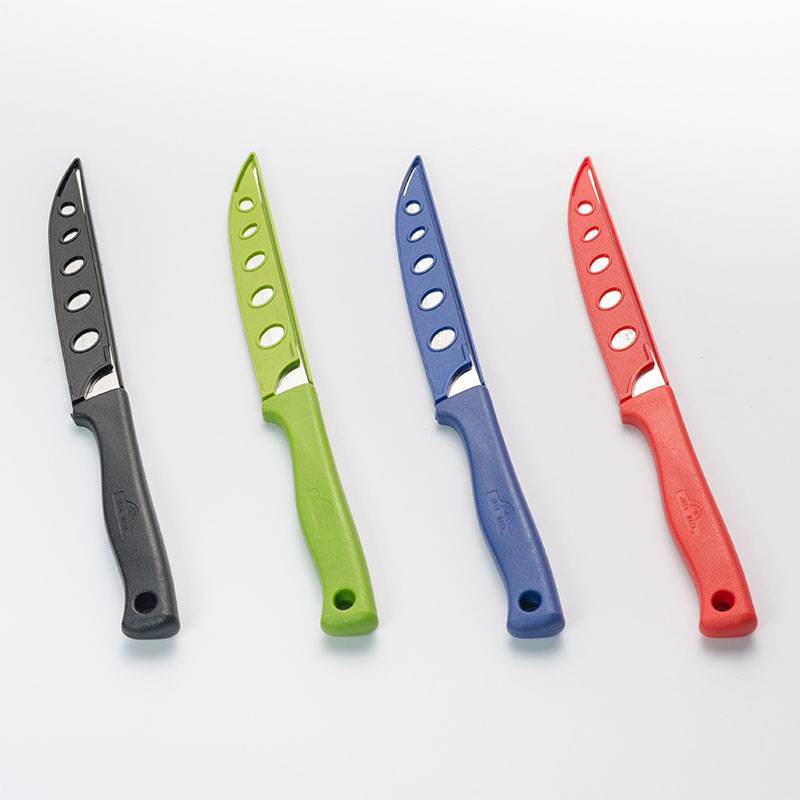 JM512 Colour Handle Small Knife With Cover 41/2"