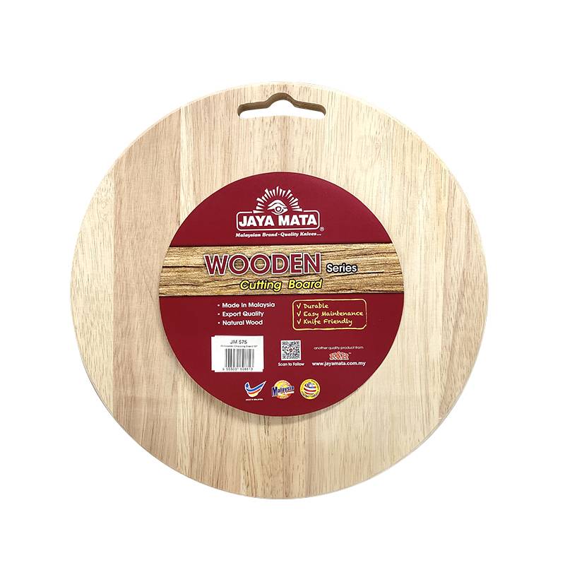 Jaya Mata 12"/ 30cm Round Wooden Chopping Board JM575