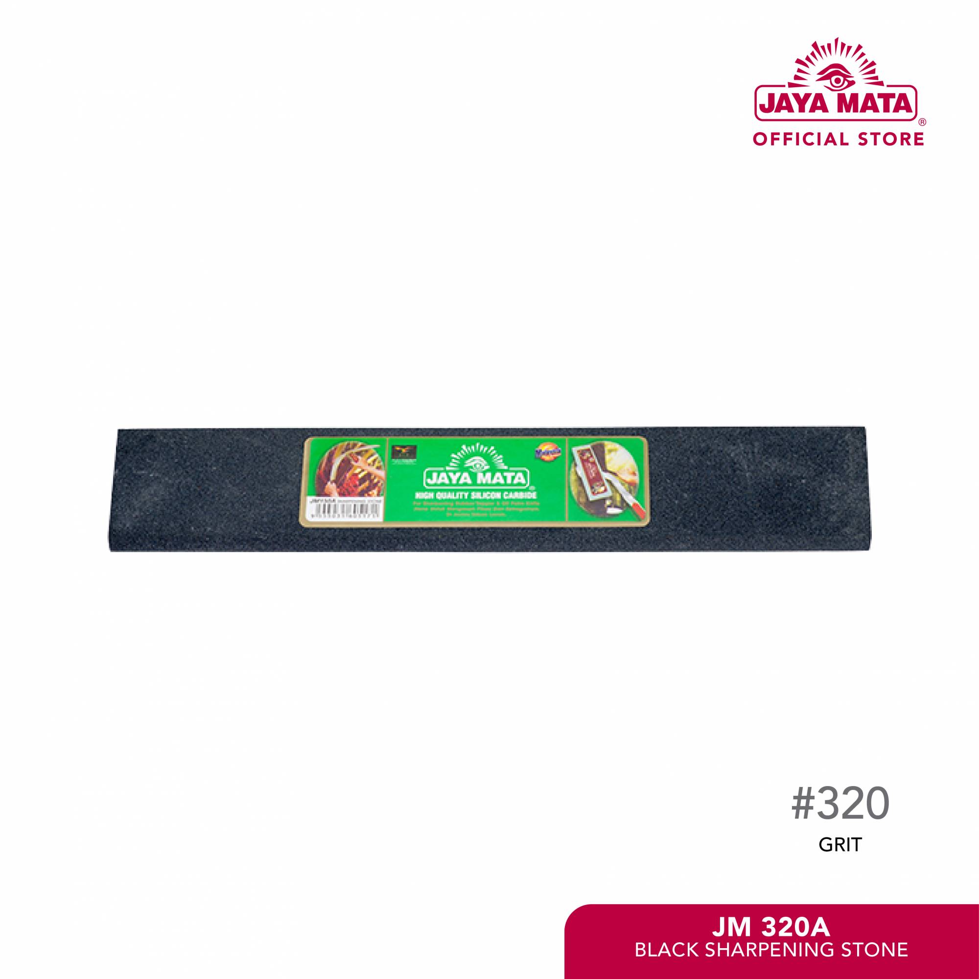 JM320A Rubber Tapping Knife Sharpening Stone Black Grit 320