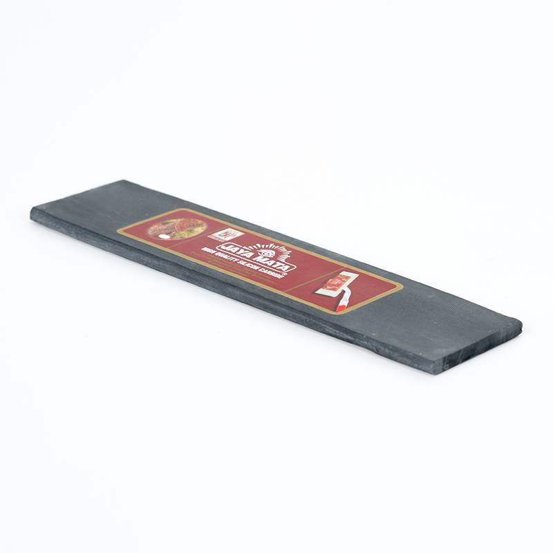 JM1300 Black Rubber Tapping Knife Natural Whet Sharpening Stone
