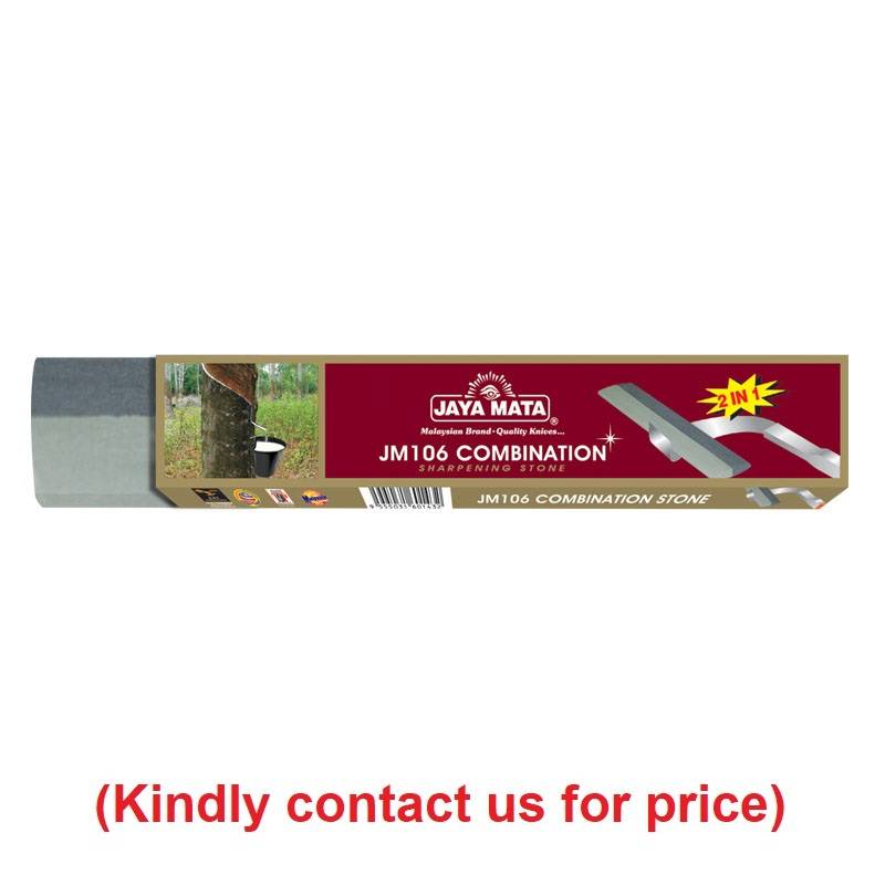 JM106 Rubber Tapping Knife Double Color Sharpening Stone