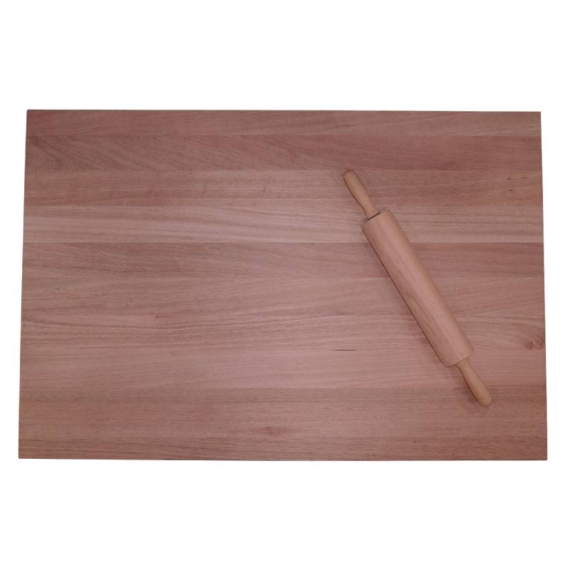 Jaya Mata 36"x24"x1" Large Wooden Pastry Board / Dough Rolling Board JM596