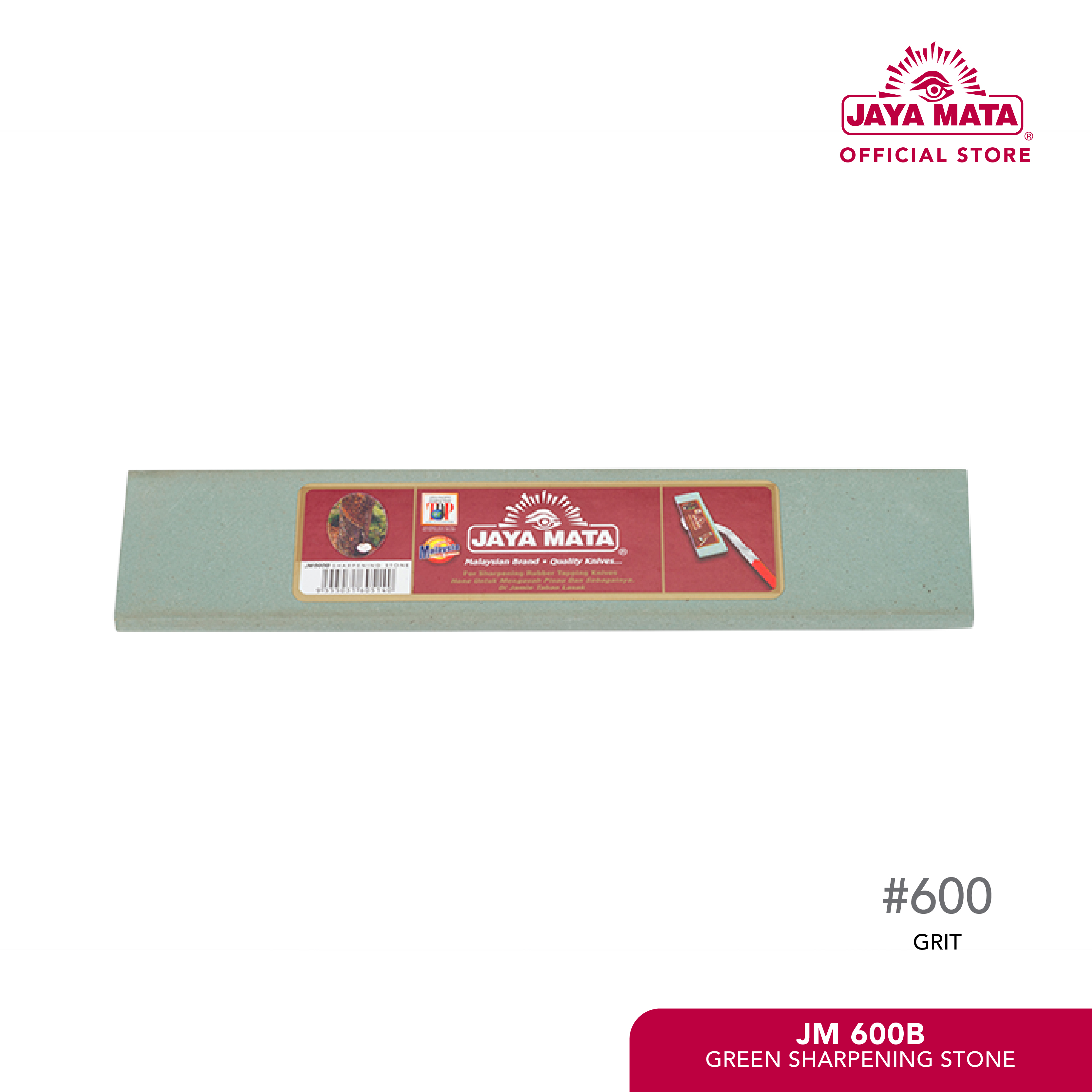 JM600B Rubber Tapping Knife Sharpening Stone Green Grit 600